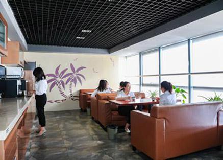 金昊紡織洽談區